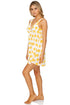 Luli Fama Itsy Bitsy V Neck Short Dress